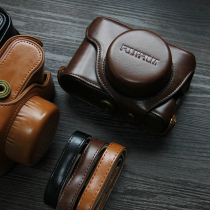  Fuji x100f camera protective case x100f x100t x100s x100 camera bag retro leather case cute