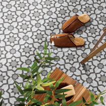 Nordic gray tile tile floor tiles restaurant kitchen non-slip floor tiles toilet bathroom floor tiles wall tiles 200