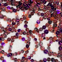 Arusha titanium crystal super seven gold strawberry tourmaline black silver titanium seagrain stone red gum viola bluestone green ghost tanzanite