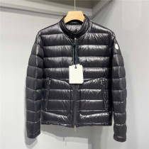 M home light thin down jacket mens foreign trade tail goods Mengjia white goose down mens matte stand collar slim down jacket