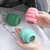 Roller washing machine hair aspiration ball adhesive gout filter bag to chips clean to dilute clothes household