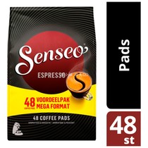 Dutch Senseo Yi bag dedicated Italian concentrated sugar-free pure black coffee hand Chong refreshing espresso48 tablets