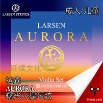 Official authorized Denmark LARSEN Larsen Violin String Aurora Dawn Violin string Adult children