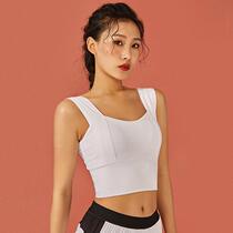 High strength sports lingerie Female shockproof quick dry running outwear Poly Fitness Beauty Back Yoga Vest Sport Bra