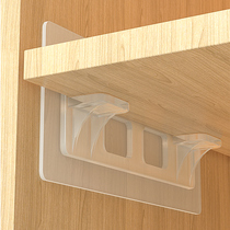 Wardrobe non-marking paste layer studs-free cabinet partition layered drag bracket load-bearing holder support plate