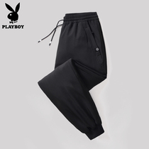Playboy winter thickened down pants mens outerwear white duck down warm cotton pants mens trousers mens trousers
