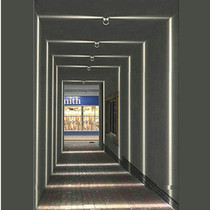 LED Windowsill lights door frame spotlights embedded spotlight ray lights KTV corridor ceiling atmosphere creative marquee lights