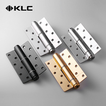 KLC hydraulic hinge Background wall invisible door spring hinge with door closer buffer automatic closing monolithic hinge