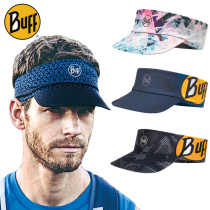 BUFF empty top hat men and women outdoor running sunscreen sweat-absorbing marathon sunshade sun hat tennis sports hat
