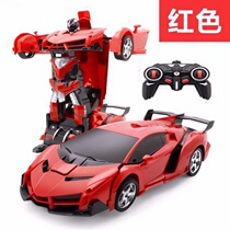 Remote control toy car King Kong) Robot toy car remote control electric deformation boy child car deformation