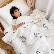 Baby quilt Spring and autumn four seasons Baby air conditioning quilt small quilt Childrens kindergarten Summer cool quilt Summer thin cover quilt