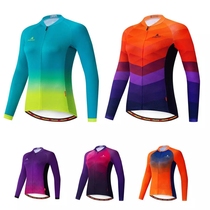 milotto riding suit womens summer long sleeve blouse breathable thin section road mountain bike clothes for body sunscreen