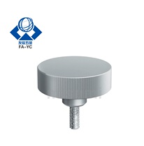  Large diameter embossed knob Stainless steel handle NORD NKRD5 6 8-16 25 30