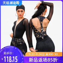 One two three Latin dance tops costume practice dance training clothes women 2021 new dance clothes YS385
