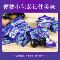 Blueberry Flavored Plum Fruit Train Same Model Xinjiang Ili Changbai Mountain Specialty Dried Fruit Preserved Candied Plum Casual Snacks