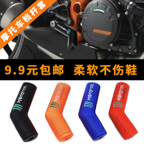  Motorcycle hanging gear shoe cover Gear change protective cover Riding shoe cover non-slip gear rod shoe cover protective shoe equipment