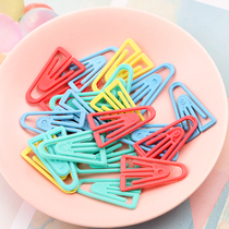 Alien paper clip plastic color pin clothes sweater paper pin large small bookmark hand account DIY tool