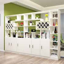 Simple modern door Hall Cabinet partition entrance entrance hall cabinet living room shoe cabinet wine cabinet storage display cabinet