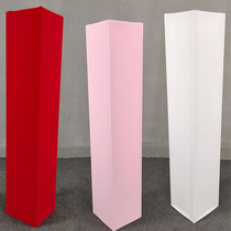 Truss package wedding props thickening elastic cloth wedding stage frame exhibition truss package pillar truss cover cloth