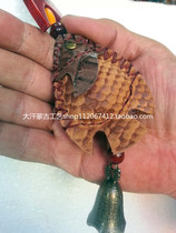 Leather pendant Bell Inner Mongolia crafts fur original tourist souvenir batch wind Bell Ten