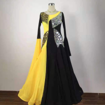 Modern Dance Competition Skirt National Standard Dance Performance Waltz Performance Waltz Performance Ballroom Dance Grand Dress Square Dance Plus Diamond Skirt