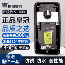 German Crown S-1400 with frameless glass door floor spring weighted 90 degree non-positioning normally closed