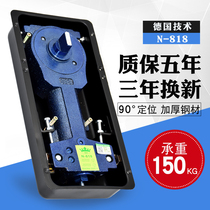 German crown floor spring N-818 Glass door floor spring Framed frameless door floor spring Moguan 150kg universal type