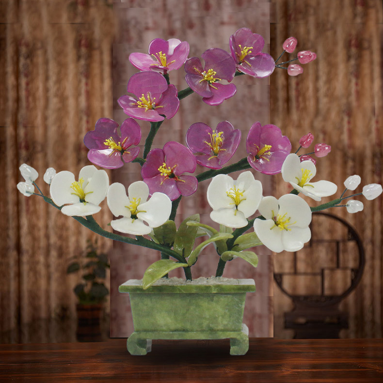 天然盆景花玉石工艺品-天然盆景花玉石工艺品促销价格、天然盆景花玉石