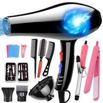 Blu-ray hair hair hair dryer home professional hair salon hair dryer three-hole plug hot and cold wind dormitory student Blower