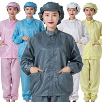 Protective Clothing Split Upright Collar Dust-Proof Antistatic Work Wear Workshop Spray Clean Suit Split Dust-free Suit