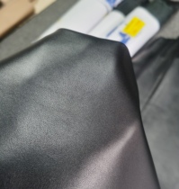  Italian black plain nappa sheepskin leather leather material 0 8-0 9mm soft