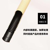 Air conditioning drip pipe External hard pipe Drain pipe extension pipe Outdoor double thickened sunscreen hose Universal inner machine row