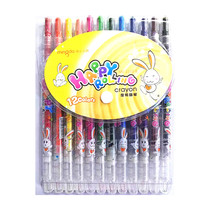 mingda mingda childrens rotating crayon 12 colors 18 color 24 color oil painting stick coloring pen for students