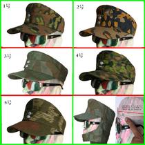 M43 camouflage mountain cap cotton fabric live cap can pull down pea lobes Oak camouflage