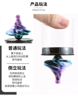 Wind mind fingertip top tremble sound with aerodynamic black Technology anti-gravity creative toy decompression artifact