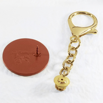 Brockkle Key Closed Converter Flat Head Cap Universal Butterfly Butterfly Backbuckle Backback Stick Metal Accessories