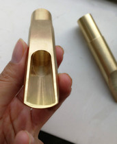 Bullet hole Midrange subrange metal flute head Semi-finished tone mixed thick and full Good control Tuyere No 5 to 9