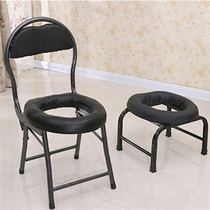 Pregnant women sitting stool stool toilet artifact shit chair toilet seat stool squat pit change toilet old toilet chair folding