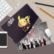 Mouse pad small two-dimensional animation notebook pad creative custom wrist support large game e-sports student male keyboard pad lock edge thickening increase non-slip wear-resistant office home desktop cushion