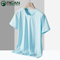 Outdoor quick-drying clothes for men and women couples short sleeve T-shirt summer round neck tight breathable sports running fitness short sleeve