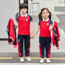 Kindergarten garden clothes three-piece set Autumn children Spring Children class uniforms for boys and girls