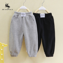 Children Casual Wear Pants Black Grey Classic Tide Cool Sports Pants Spring Autumn Male Girl Outside Wearing Pants In Pants Loose Pants