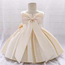 Gaoding princess dress new childrens dress baby girl birthday dress bow flower girl wedding dress dress