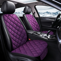 Plush car back cushion rear car seat cushion single-piece warm seat cushion winter seat waist short hair car cushion