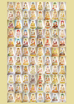 Eighty-eight FO portrait photo paper plastic packaging crystal table scroll hanging painting crystal engraving pass map custom living room study