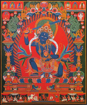 Customize the motionless Bodhisattva portrait 1 Donka junction edge paper double-sided plastic packaging motionless Wang Buddha Buddha Pendulum