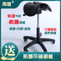 Saddle chair dental physician chair dentist chair saddle chair saddle chair lifting pet doctor chair forward Net red riding chair