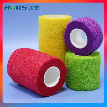 Hongsheng medical self-adhesive bandage running waterproof sports fitness fixed elastic joint finger ankle foot blue ball
