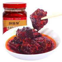 Anhui specialty Bagongshan Agate Spring tomato red oil bean curd breakfast appetizer 280g bottle