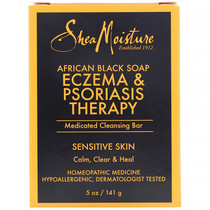 Spot US Shea Moisture African black soap Acne ringworm care special natural cleaning soap 141G